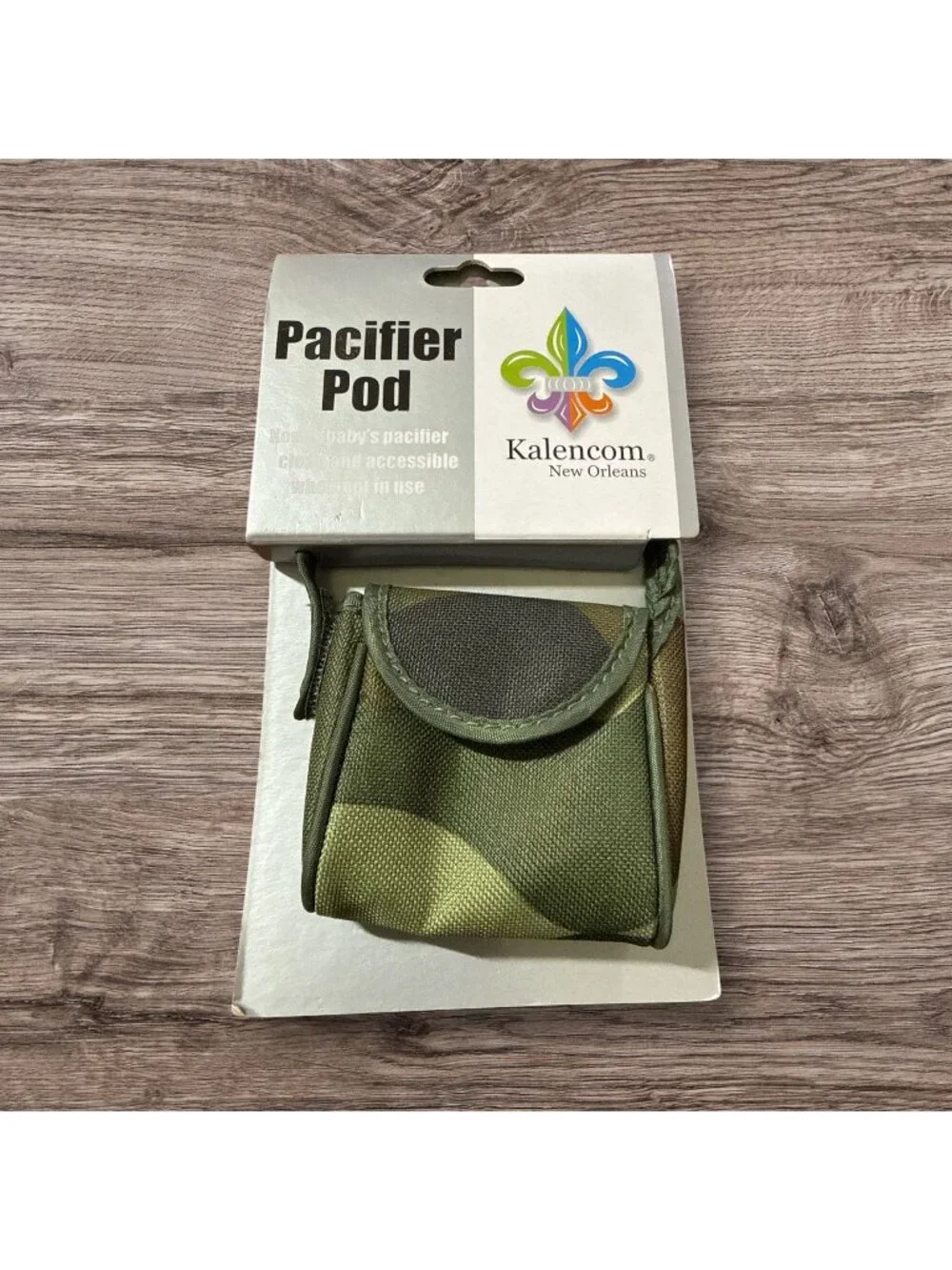 Kalencom New Orleans Pacifier Pod Camouflage Design Baby Accessories